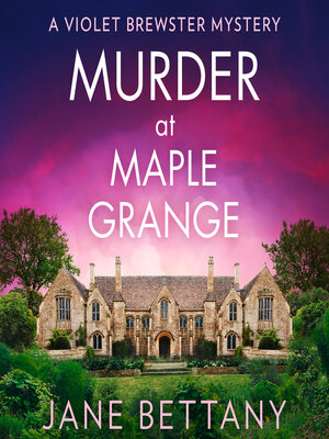 cover image of Murder at Maple Grange
